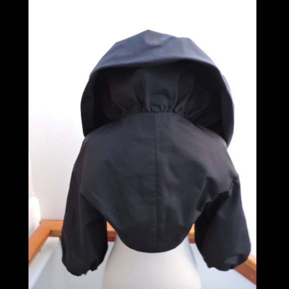 NWT $258 BCBGMAXAZRIA STUNNING EVENING JACKET BLACK SHRUG CROP XXS - Picture 5 of 7